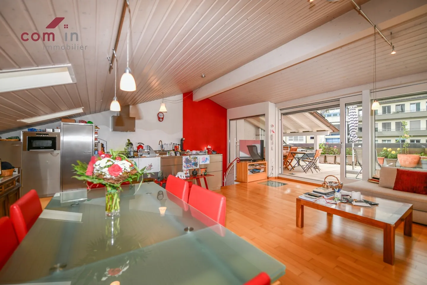 SION, ATTIC duplex of 6.5 rooms terrace of 48 m2 - Old town - Photo 5 of 19