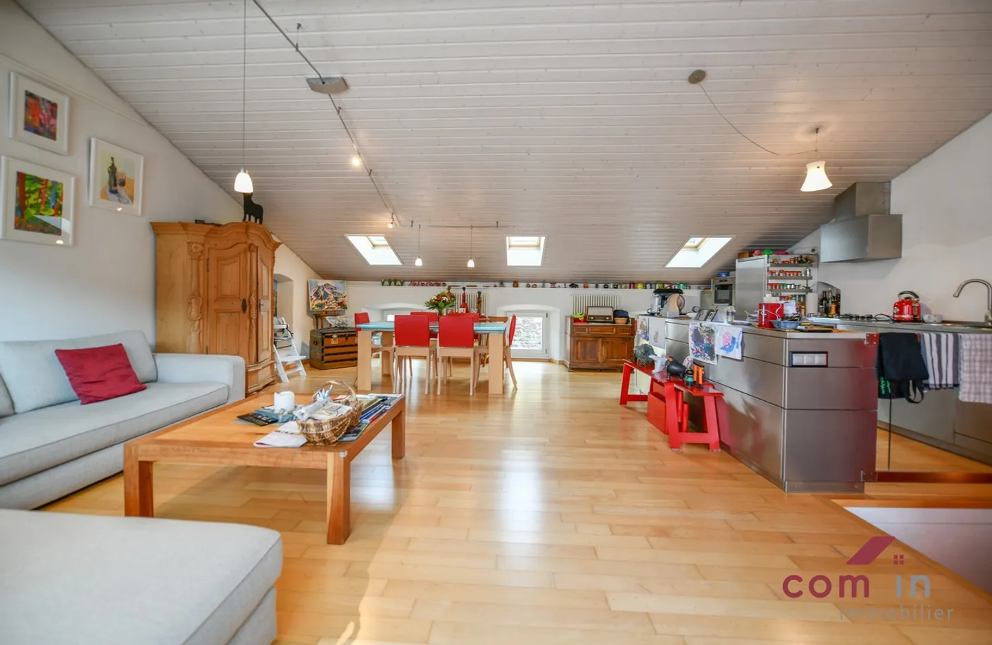 SION, ATTIC duplex of 6.5 rooms terrace of 48 m2 - Old town - Photo 8 of 19