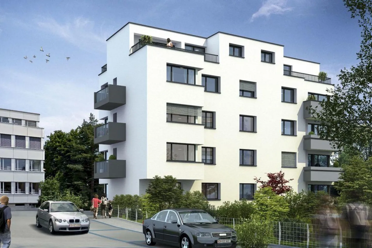 Appartement moderne en ville dans le meilleur emplacement - Photo 1 sur 8