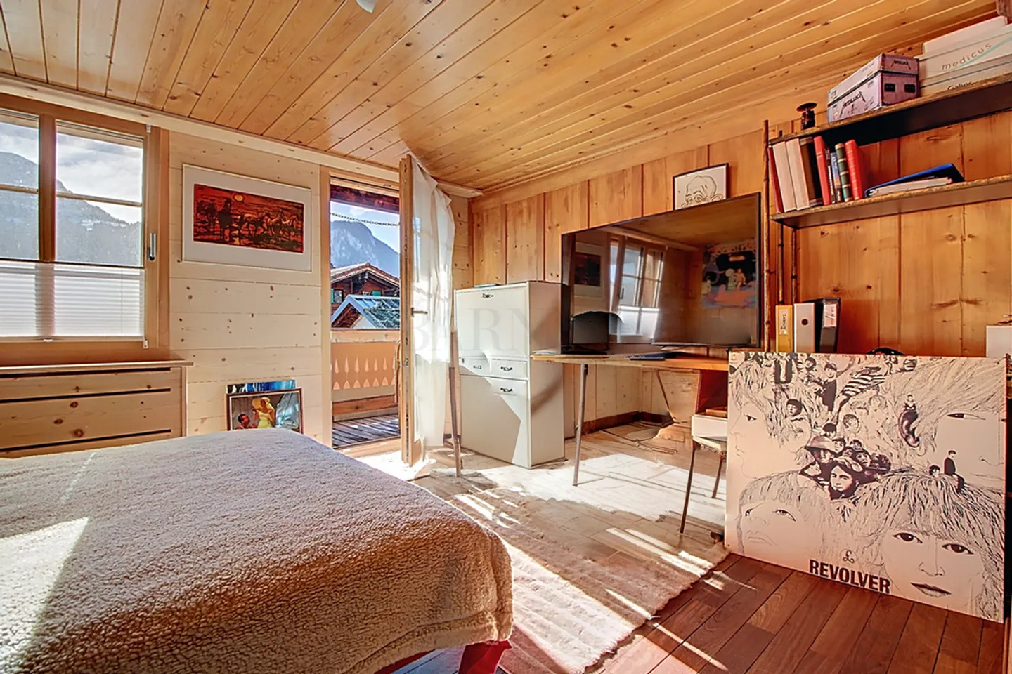 Objet rare - Charmant chalet avec jardin, à deux pas du village - Photo 8 sur 12