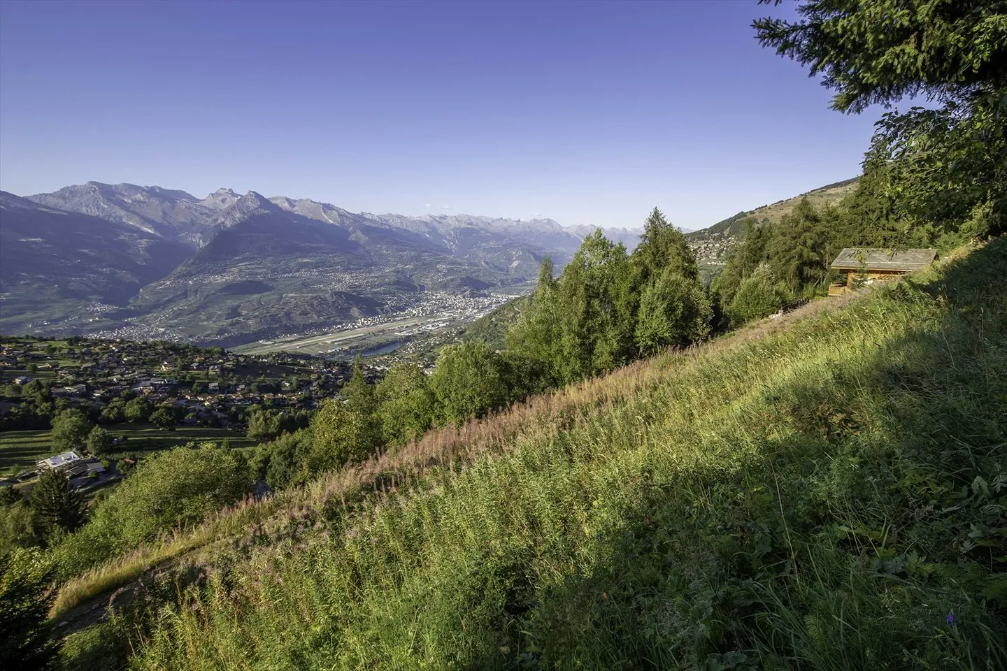 Due lotti edificabili, liberi da mandato con accesso al Bisse - Foto 7 di 13