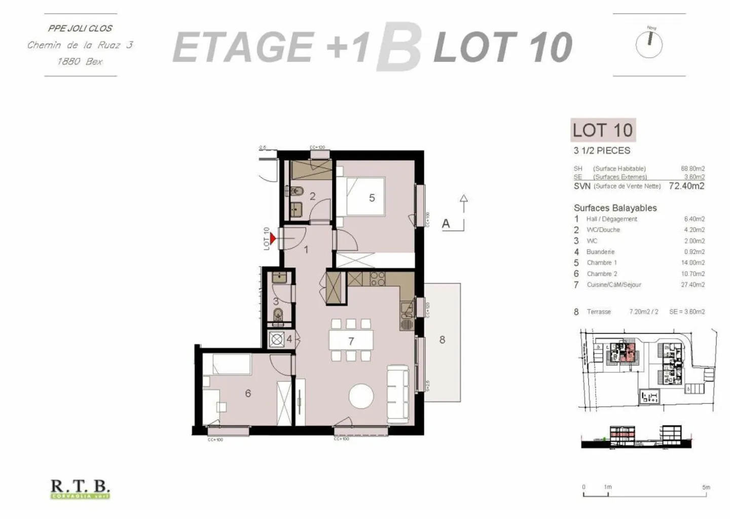 PPE Joli-Clos lot 125-10 - Photo 6 of 13