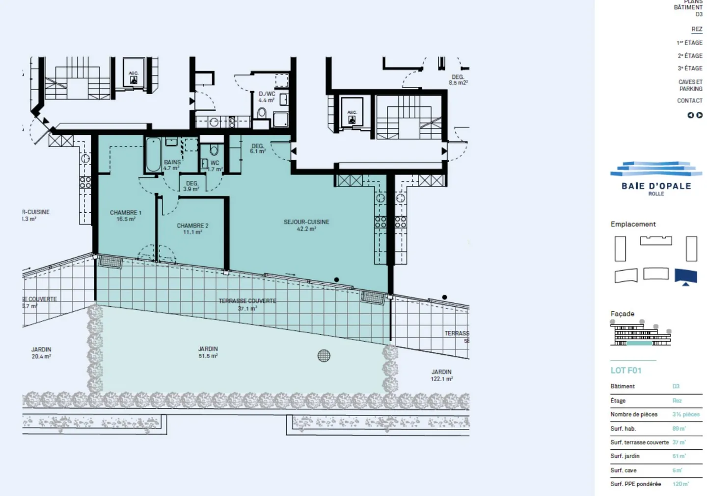 3,5-Zimmer-Wohnung - Foto 5 von 6