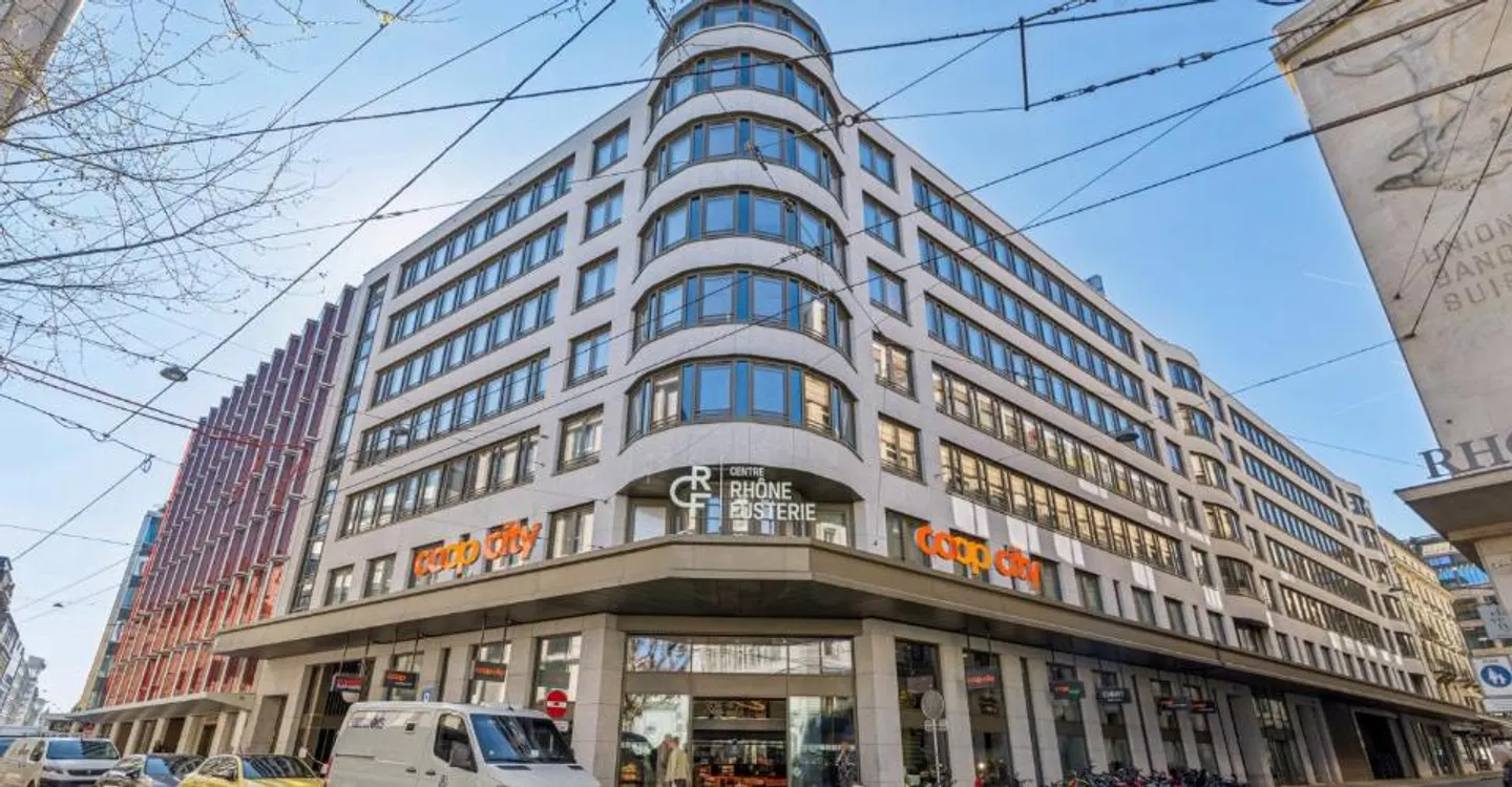 In un edificio ristrutturato, nel cuore di Rue du Rhône a Ginevra, spazi per uffici premium e attraenti - Foto 1 di 10