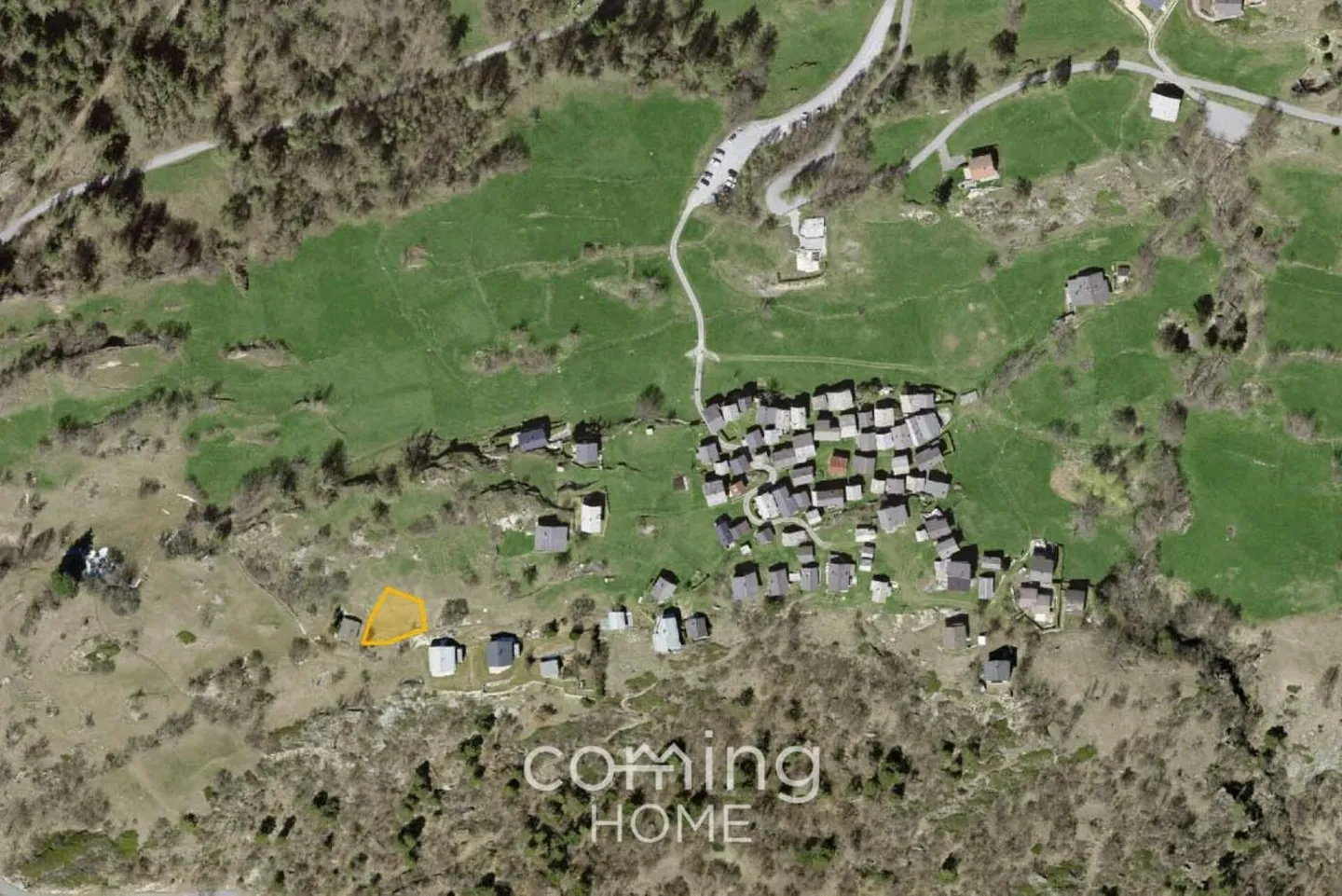 Sunny building plot with mountain panorama in Finnen, Eggerberg - Photo 2 of 6