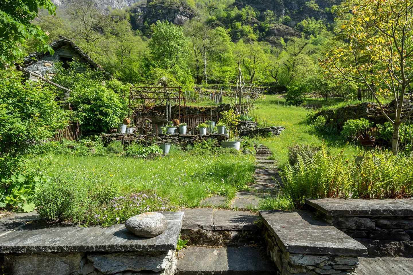 Charmantes rustikales Refugium im Val Bavona - Foto 8 von 9