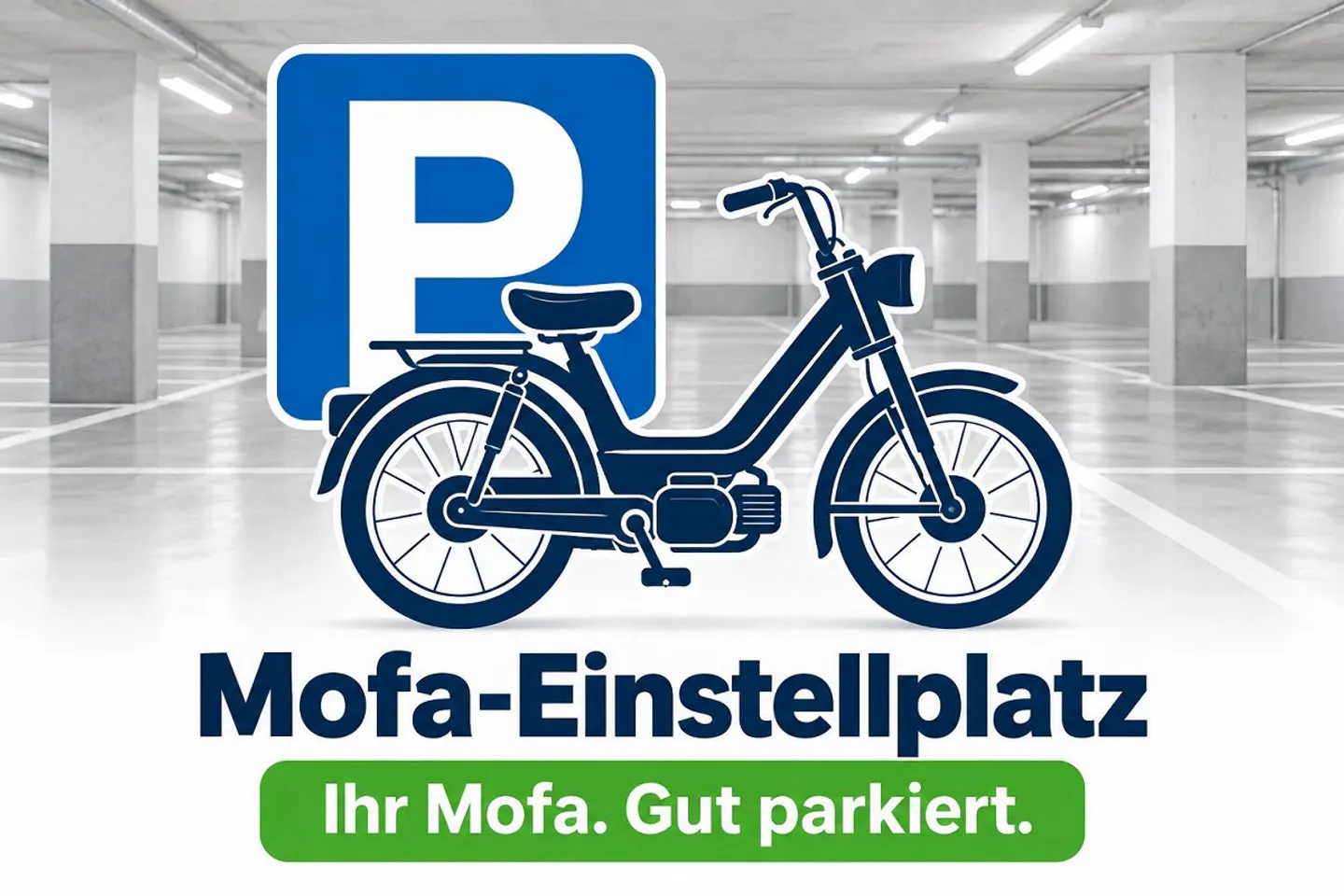 Mofa Einstellplatz - per sofort - Foto 1 von 1
