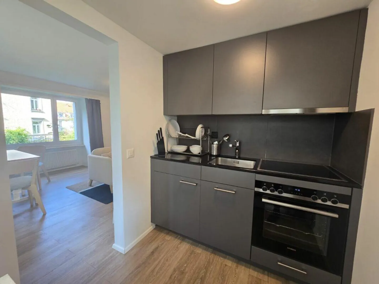 Appartamento in città 1,5 stanze ristrutturato e arredato - Foto 6 di 8