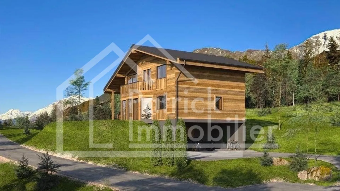 Chalet avec Vue Alpines Éblouissantes - Photo 2 sur 6