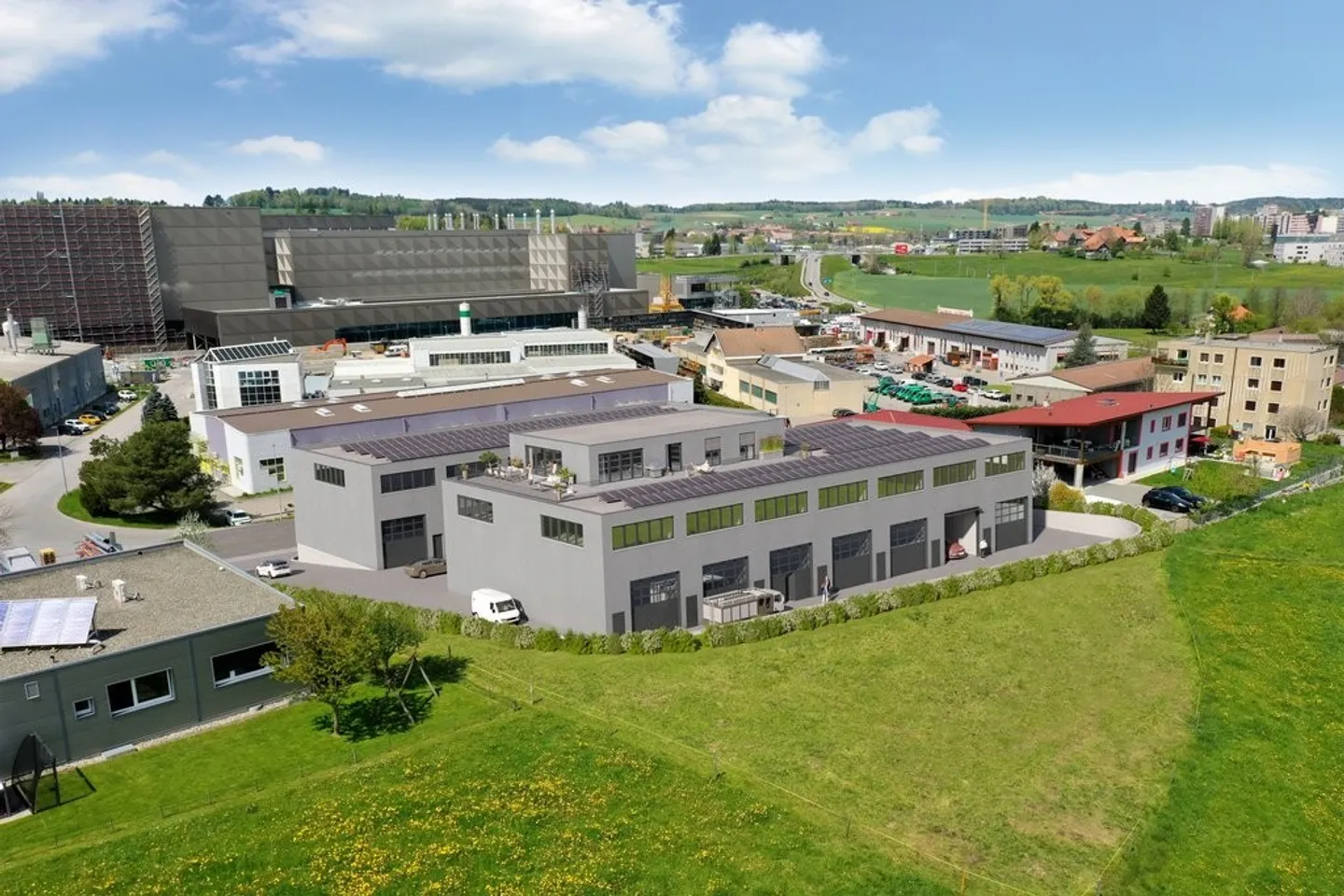 ROMONT - Industriehallen mit Mezzanin - Foto 3 von 3
