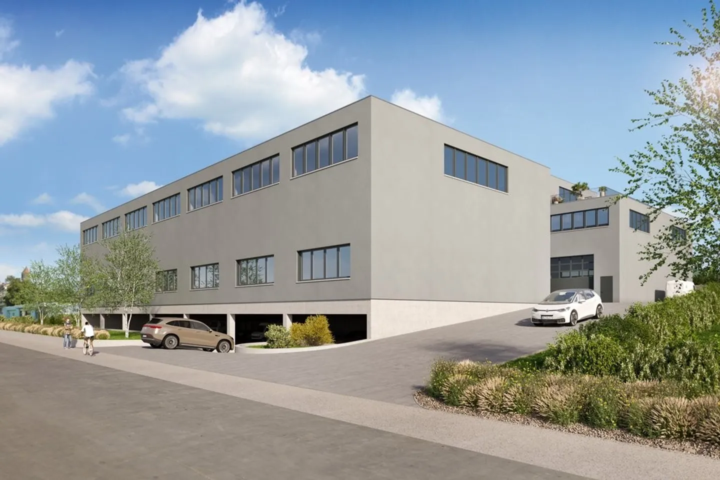 ROMONT - Industriehallen mit Mezzanin - Foto 2 von 3