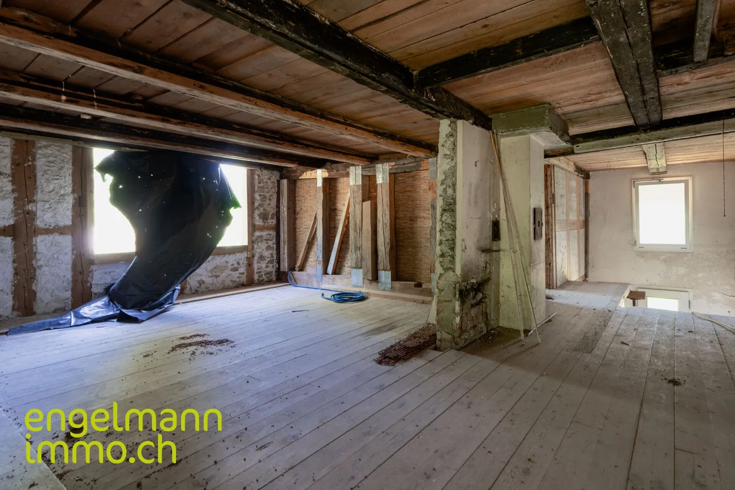 Renovationsbedürftiges Bauernhaus mit viel Potential / Ferme à rénover avec beaucoup de potentiel - Foto 11 von 13