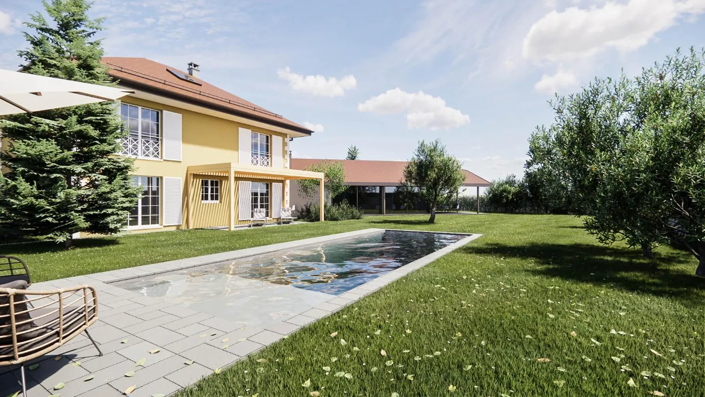 Commugny - Villa individuelle avec projet d'extension - Photo 16 sur 23
