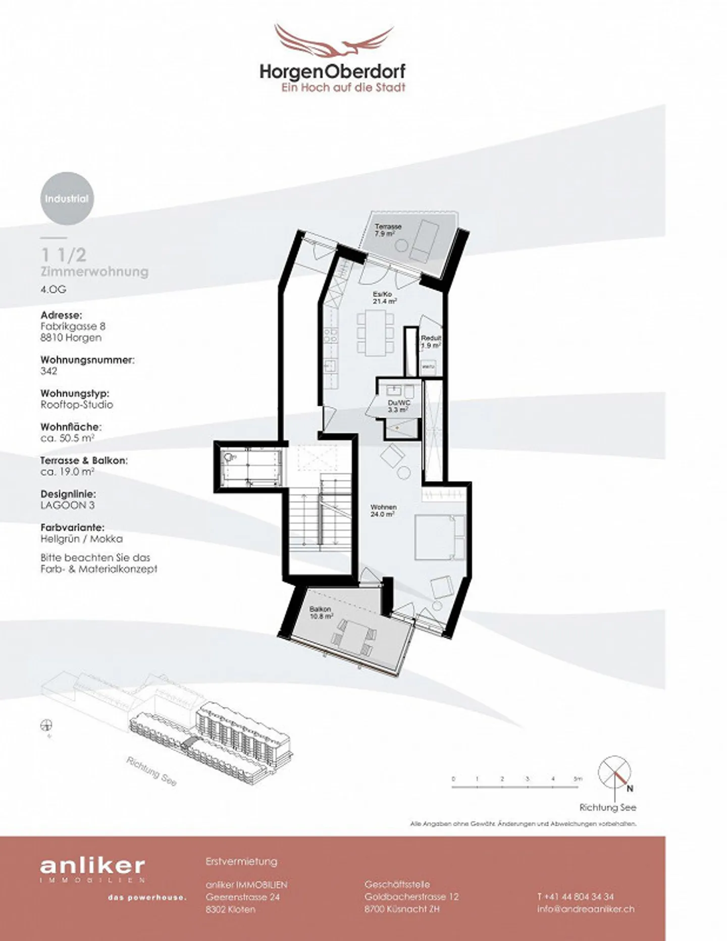Votre retraite avec vue - nouvel appartement en attique avec vue sur le lac - Photo 5 sur 5