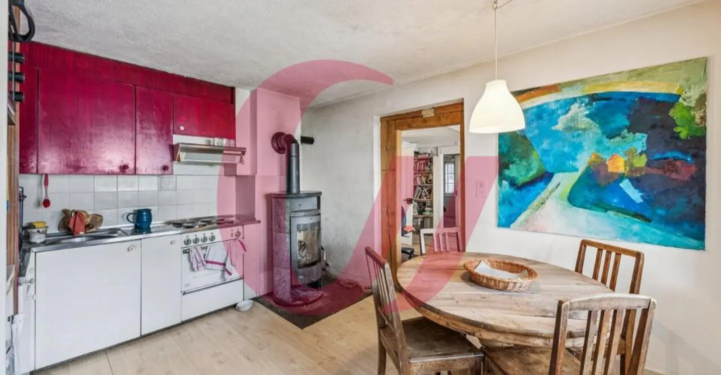 Dorfhaus in Charmey - Verkauf durch Ausschreibung - Foto 4 von 9