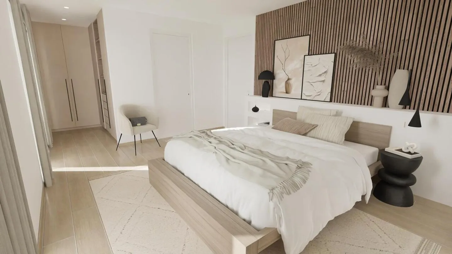 Belle villa avec 5,5 pièces et vue dégagée sur la campagne - Photo 8 sur 8