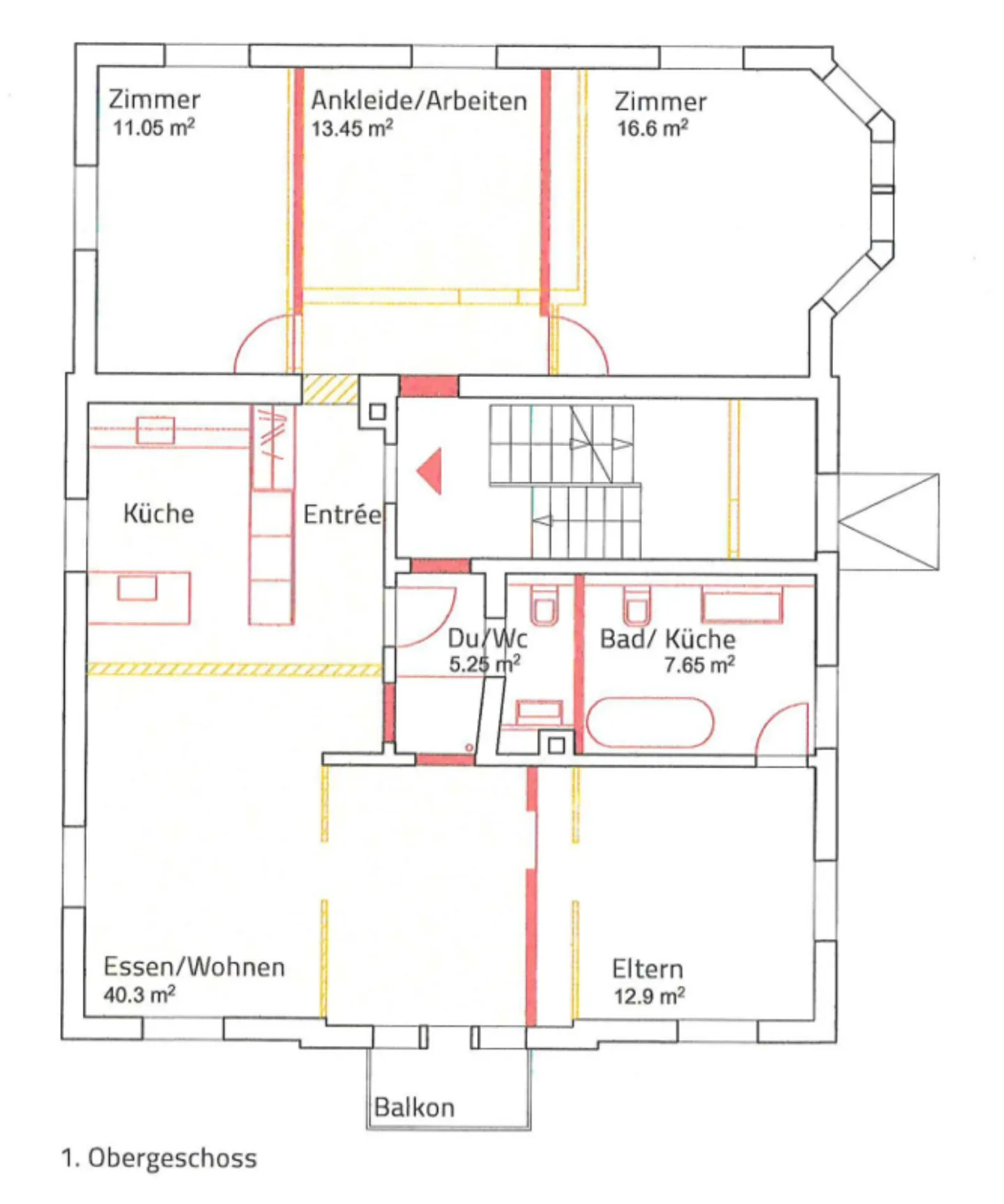Arbeiten & Wohnen vereint: Exklusive 4.5-Zimmer-Wohnung in Wil mit zusätzlichem Büro - Foto 19 di 20