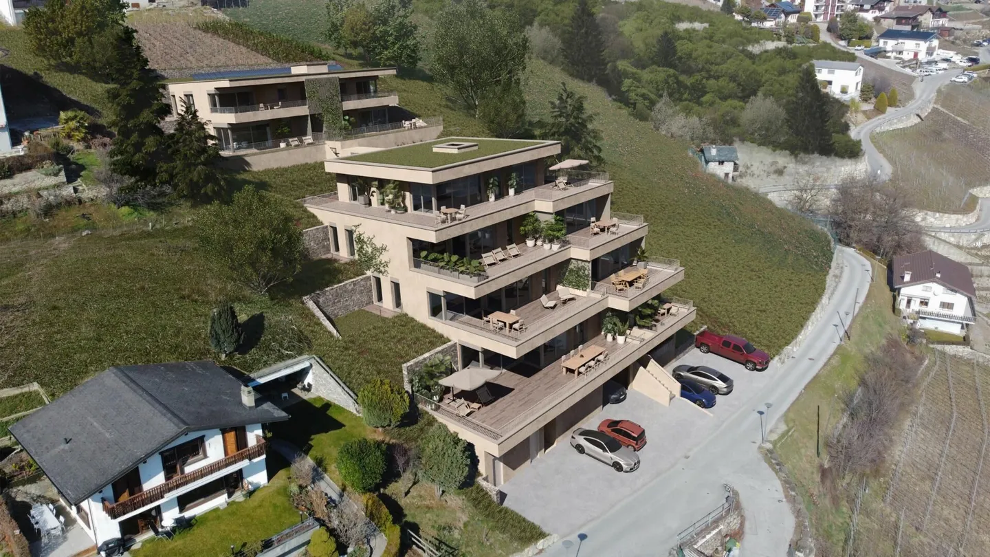 Appartamento 3.5 stanze a Corin-de-la-Crête - Foto 1 di 7