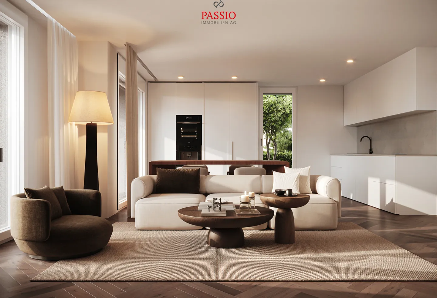 Appartement de jardin 4.5 pièces à Biel – Vivre moderne avec jardin privé - Photo 4 sur 9