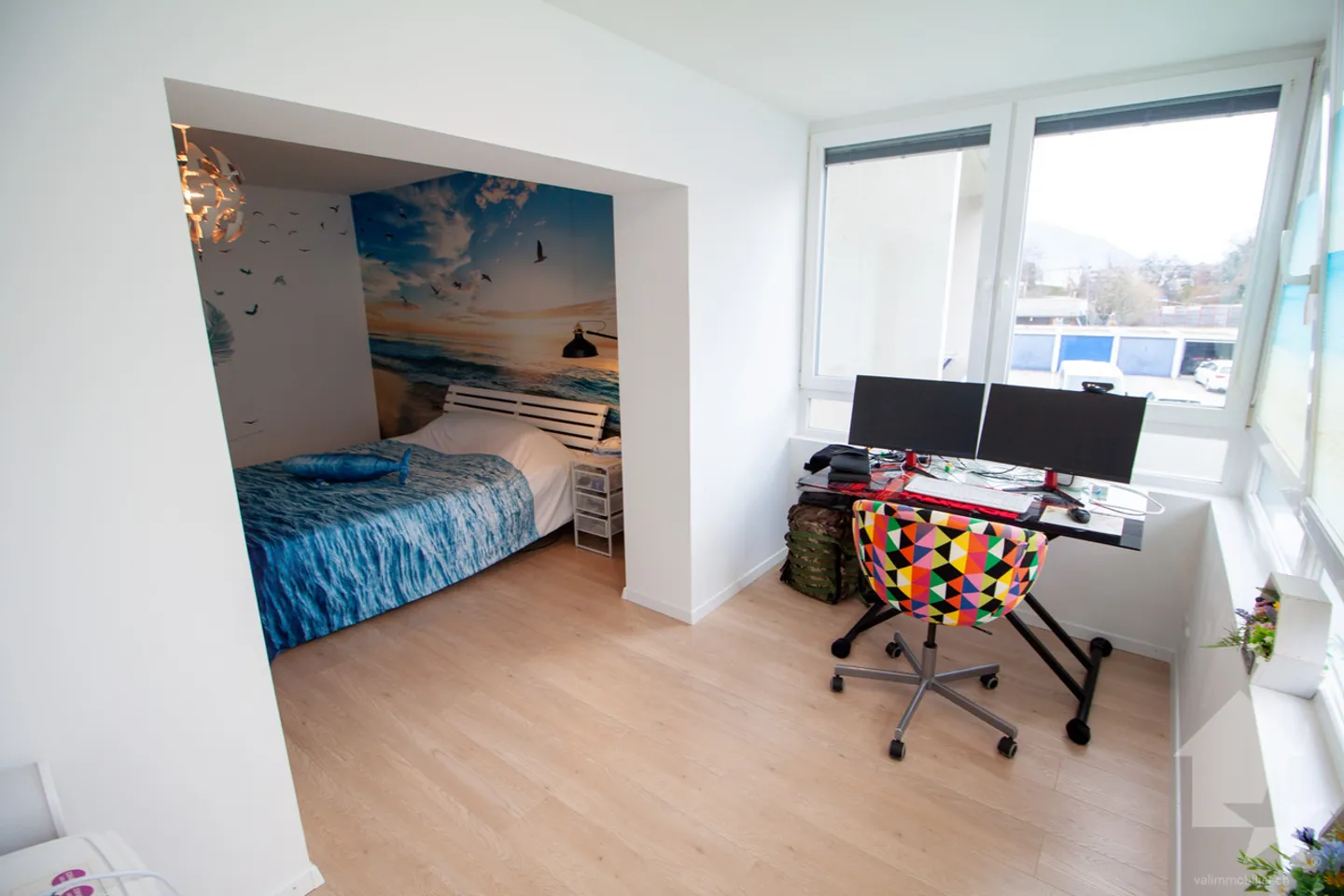 Wunderschöne 3,5-Zimmer-Wohnung mit 107 m2 nur wenige Schritte von Sion entfernt - Foto 6 von 22