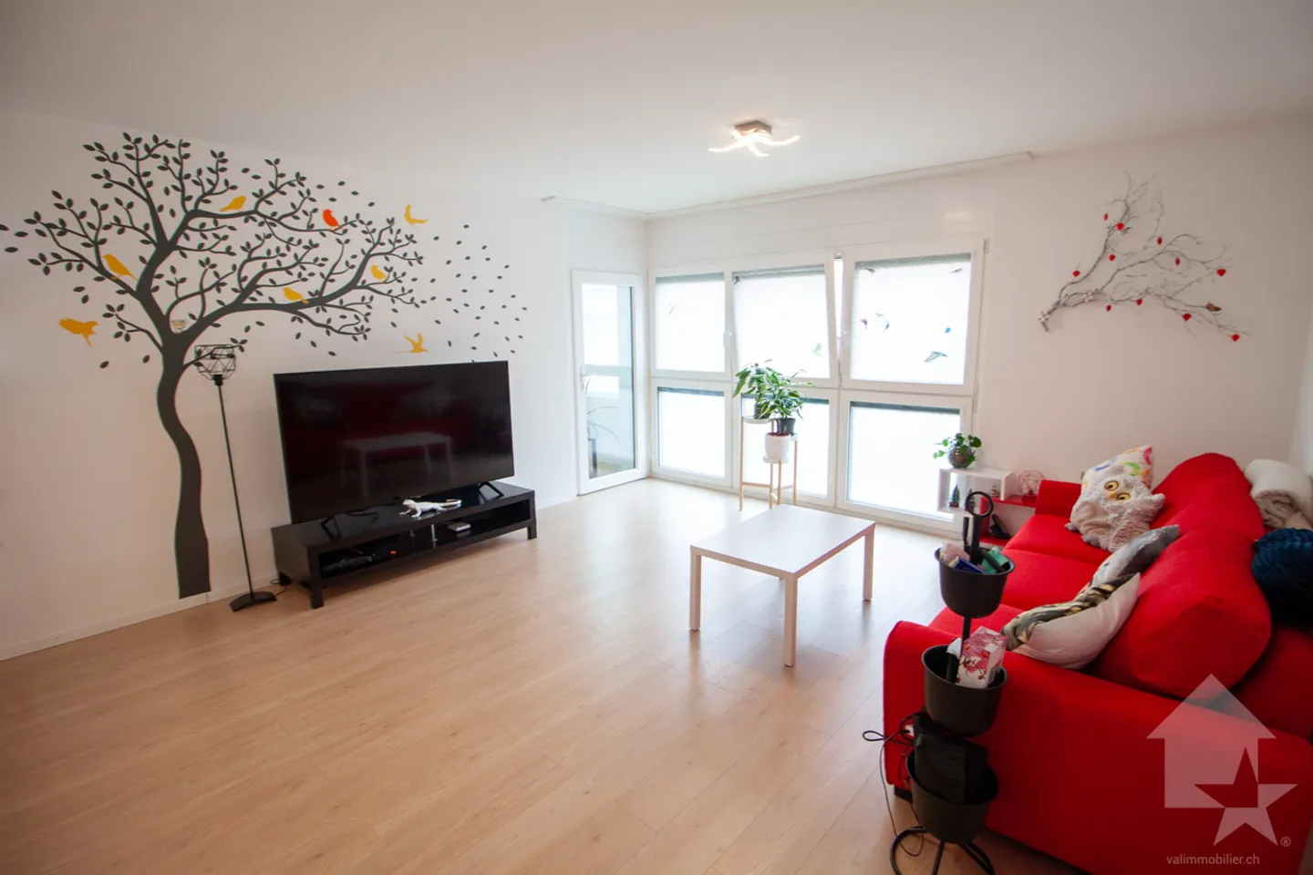 Wunderschöne 3,5-Zimmer-Wohnung mit 107 m2 nur wenige Schritte von Sion entfernt - Foto 19 von 22