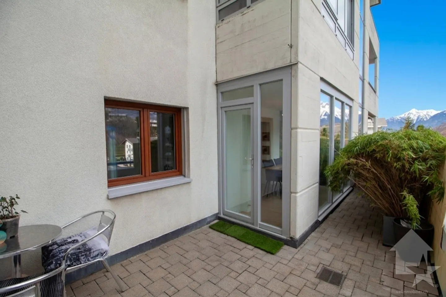 Wunderschöne 3,5-Zimmer-Wohnung mit 107 m2 nur wenige Schritte von Sion entfernt - Foto 22 von 22