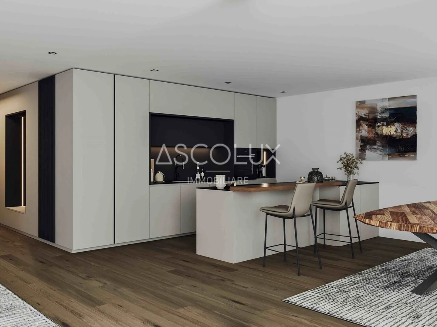 5.5 Attika-Wohnung: Ein gemütlicher Raum, den Sie Ihr Zuhause nennen können! - Foto 3 von 10