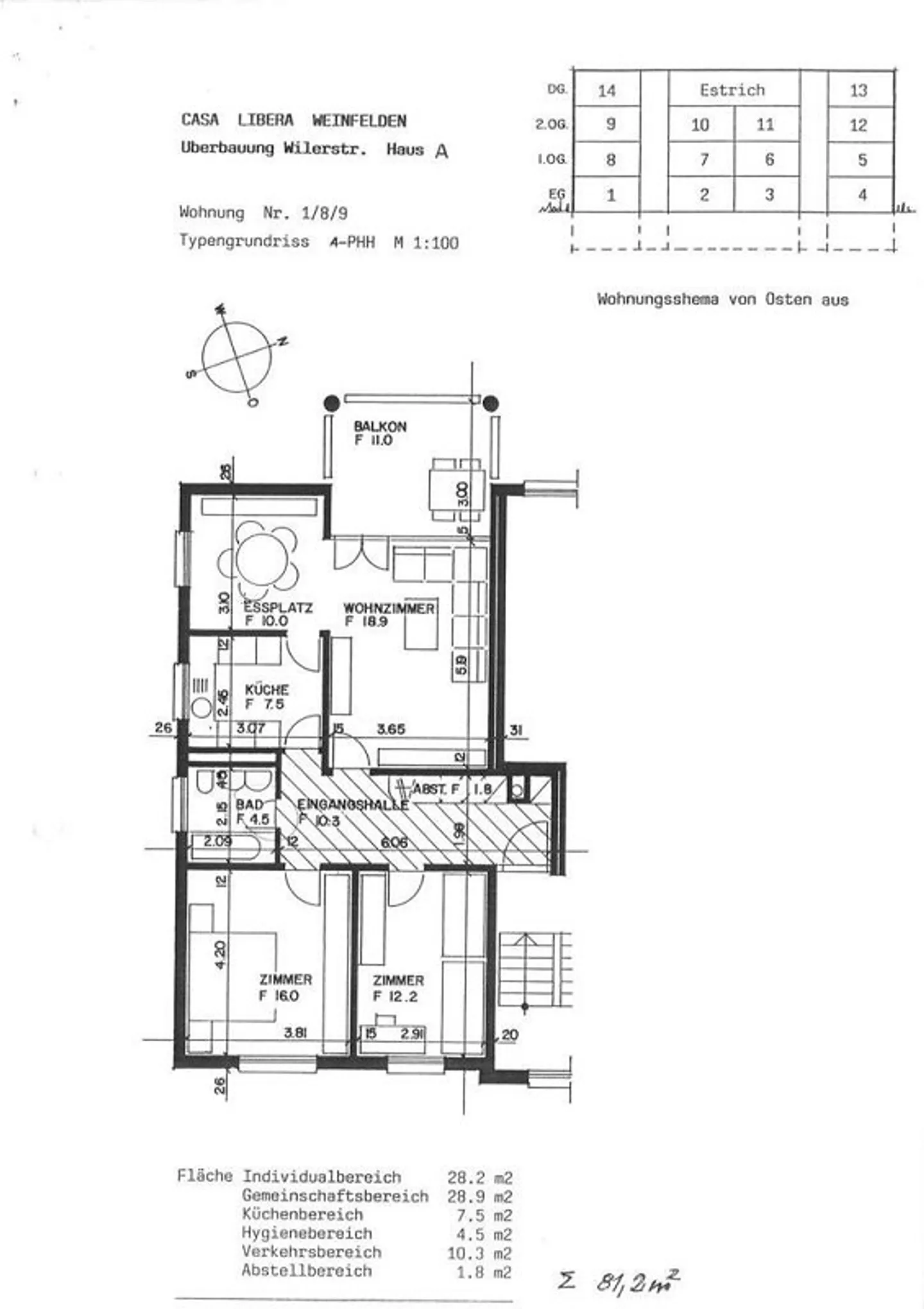 3.5 Room Apartment in Weinfelden near Thur - Photo 9 of 9