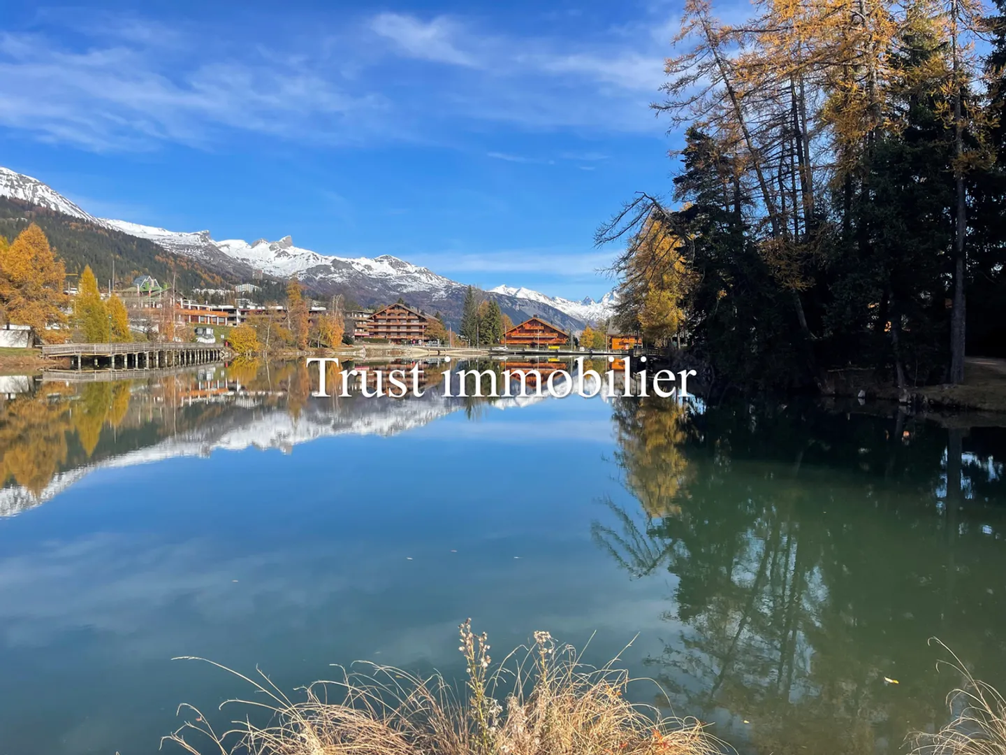 Aussergewöhnliches Chalet-Projekt in Crans - Foto 4 von 8
