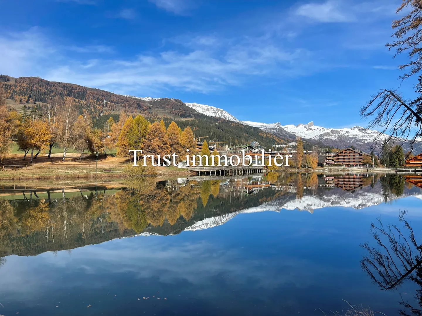 Aussergewöhnliches Chalet-Projekt in Crans - Foto 5 von 8
