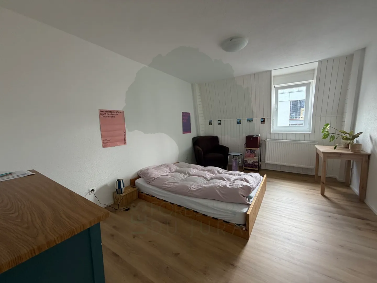 Geräumige 5,5-Zimmer-Duplexwohnung vollständig renoviert in Delémont - Foto 4 von 11