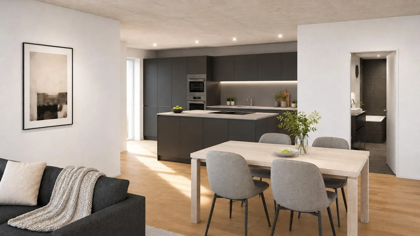 Modernes 2.5-Zimmer-Apartment - Foto 5 von 8