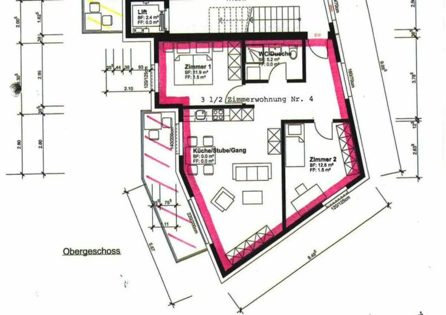 Appartement 3,5 pièces - Photo 6 sur 6