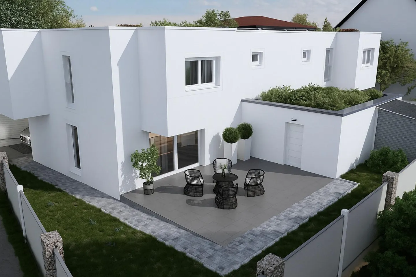 Neue 4.5-Zimmer Doppelhaushälfte - Foto 1 von 2