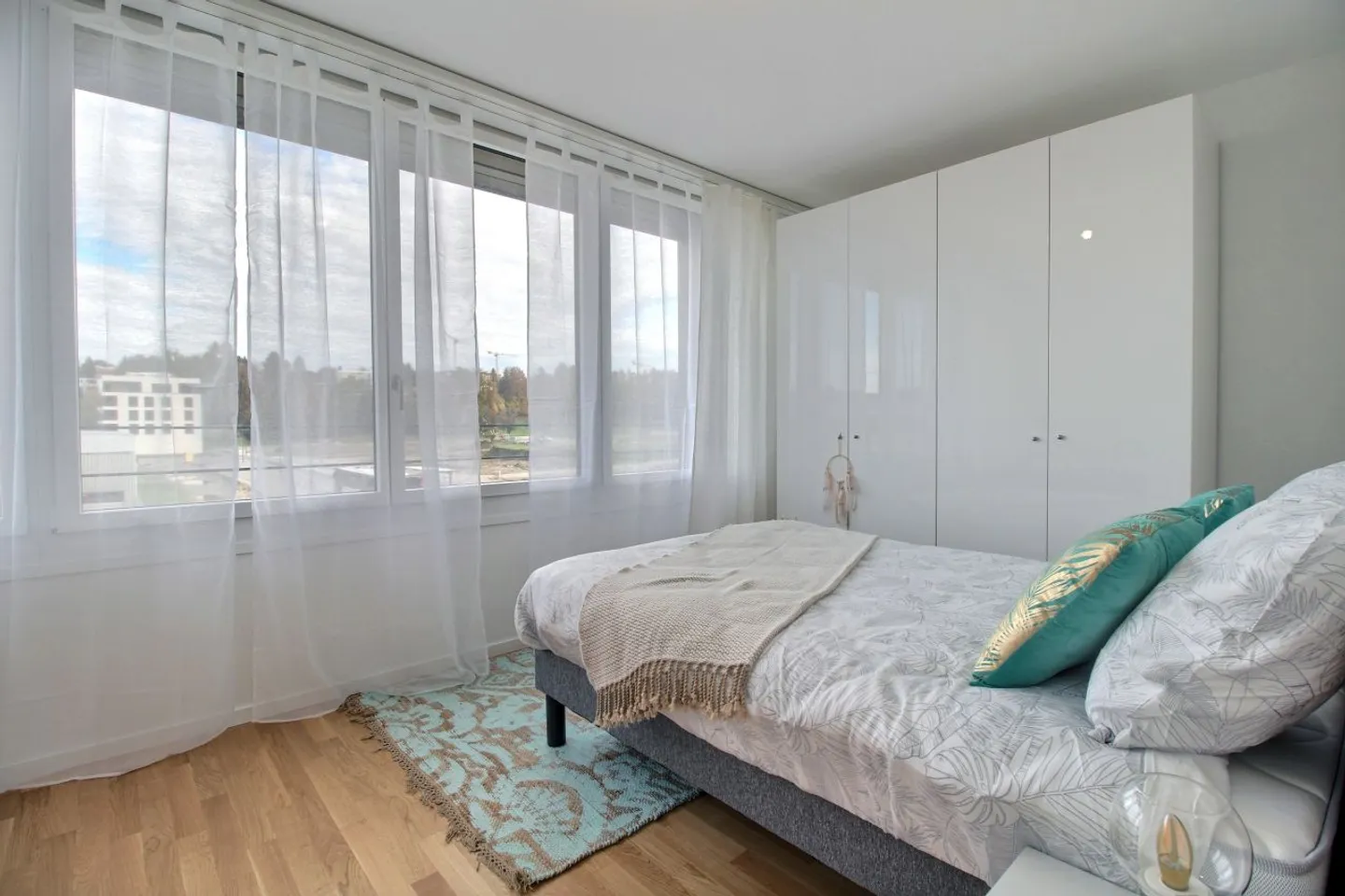 Zu vermieten - Prachtiges Duplex mit 3.5 Zimmern in Marly (FR) - Foto 4 di 13