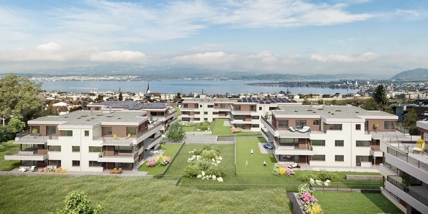 Moderne 3.5-Zimmerwohnung in der Natur - Foto 6 von 7