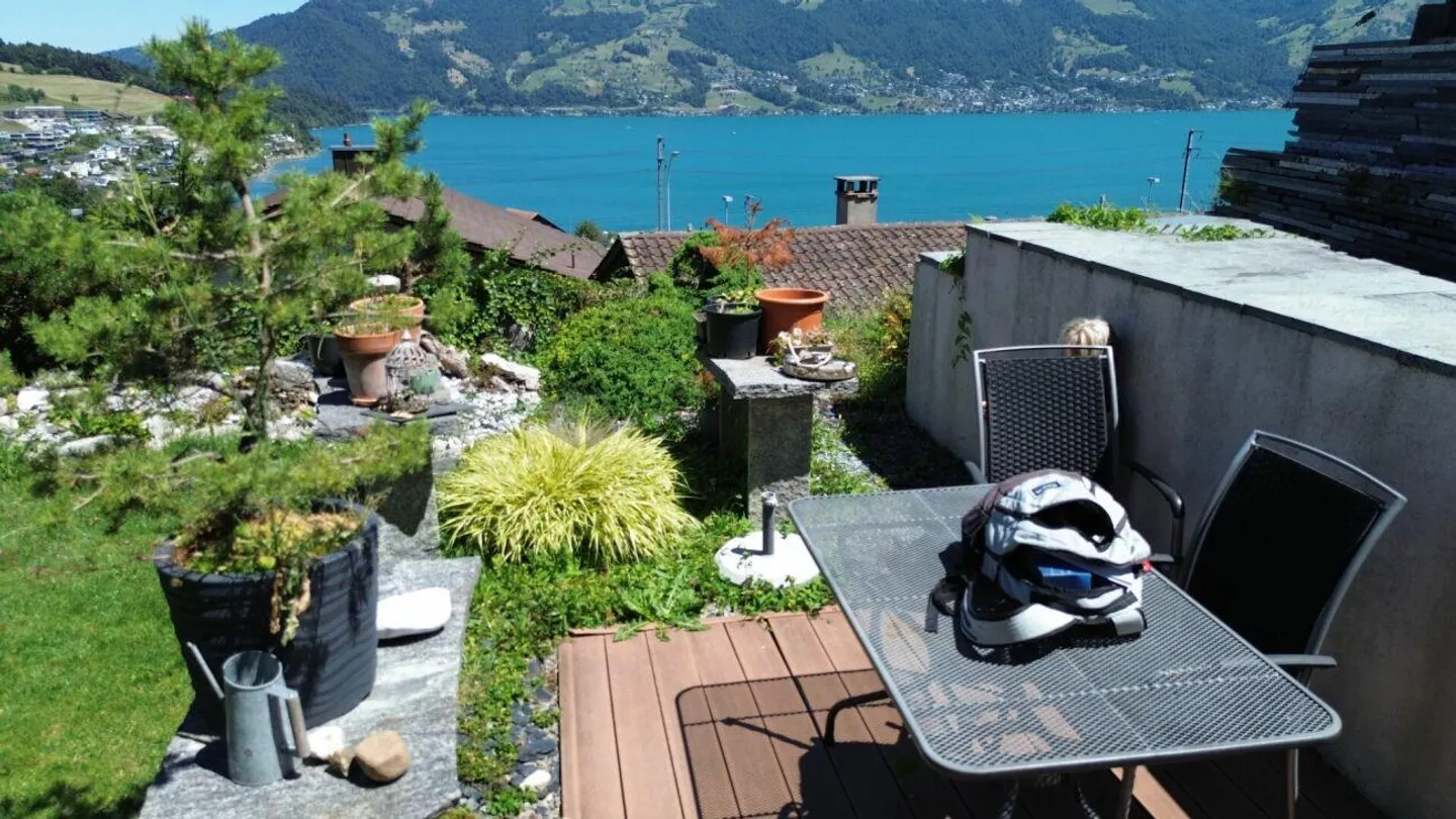 Charmante Gartenwohnung mit Aussicht - Foto 5 von 11