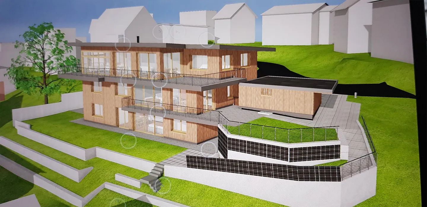 Exklusive Neubauwohnung mit traumhafter Aussicht und Premium-Ausstattung - Photo 1 of 14