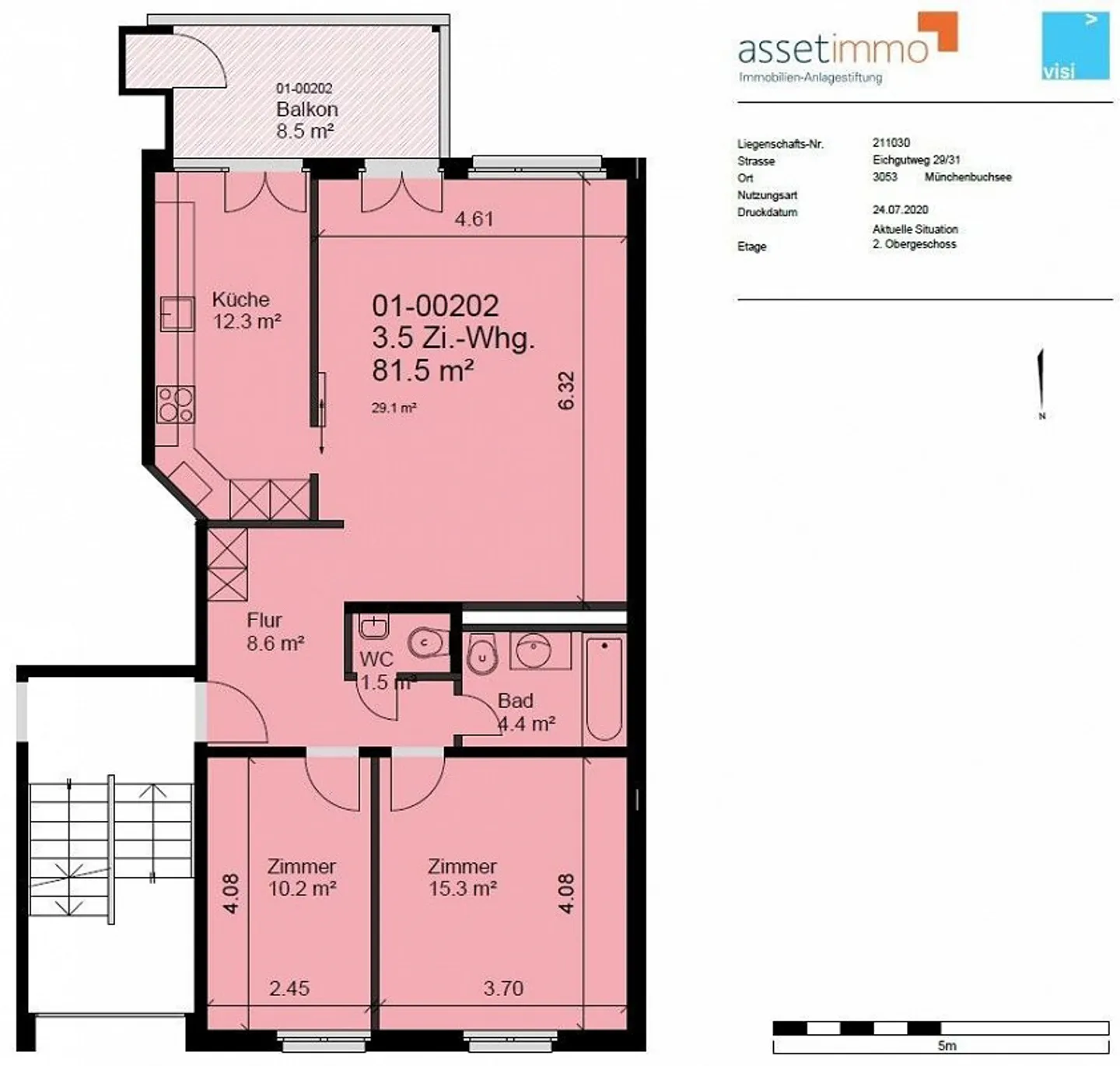 Appartement moderne 3.5 pièces de 81 m² au 2ème étage - Photo 11 sur 13