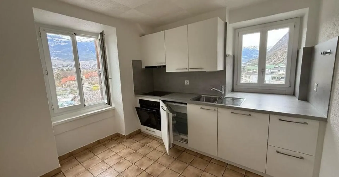 Zu ergreifen! Wunderschöne Wohnung im Herzen von Chippis! - Foto 3 von 6