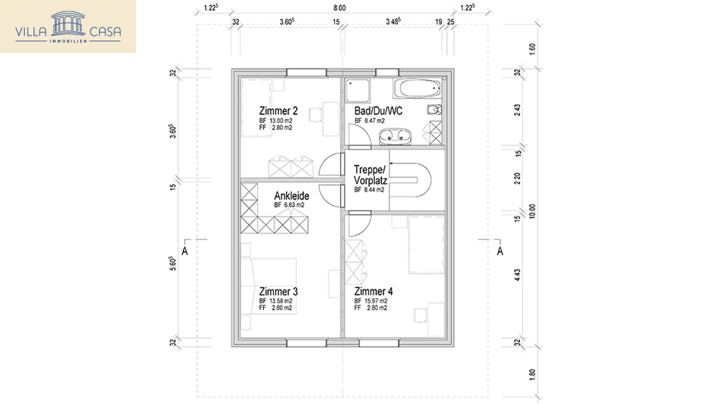 Modernes Einfamilienhaus in der Natur - Foto 12 von 13