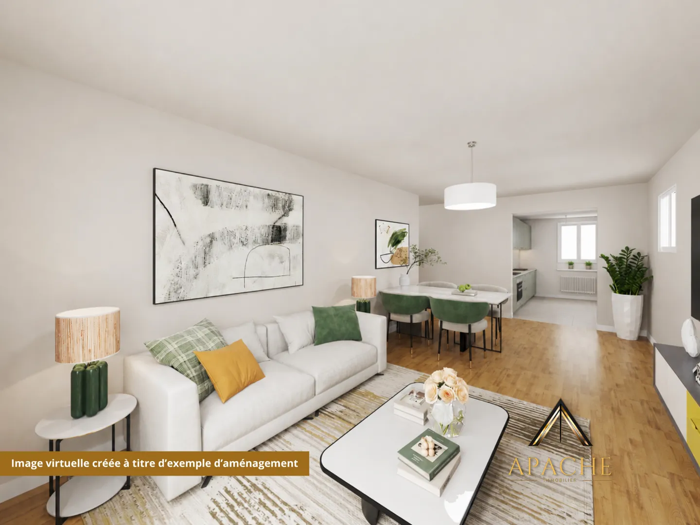 Appartement Charmant avec Balcon - Photo 1 sur 7