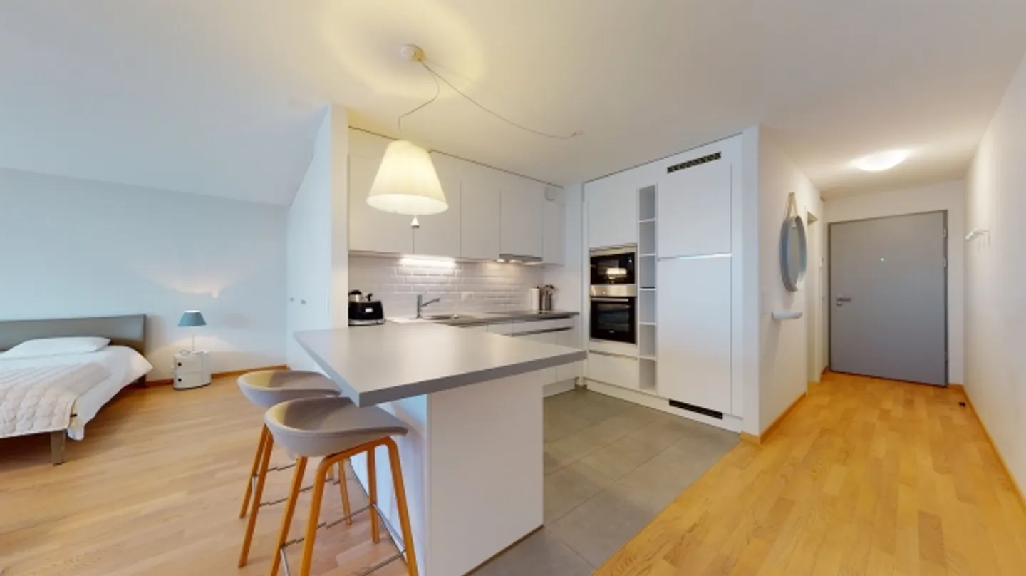 «Superbe studio meublé de luxe!» - Photo 3 sur 8