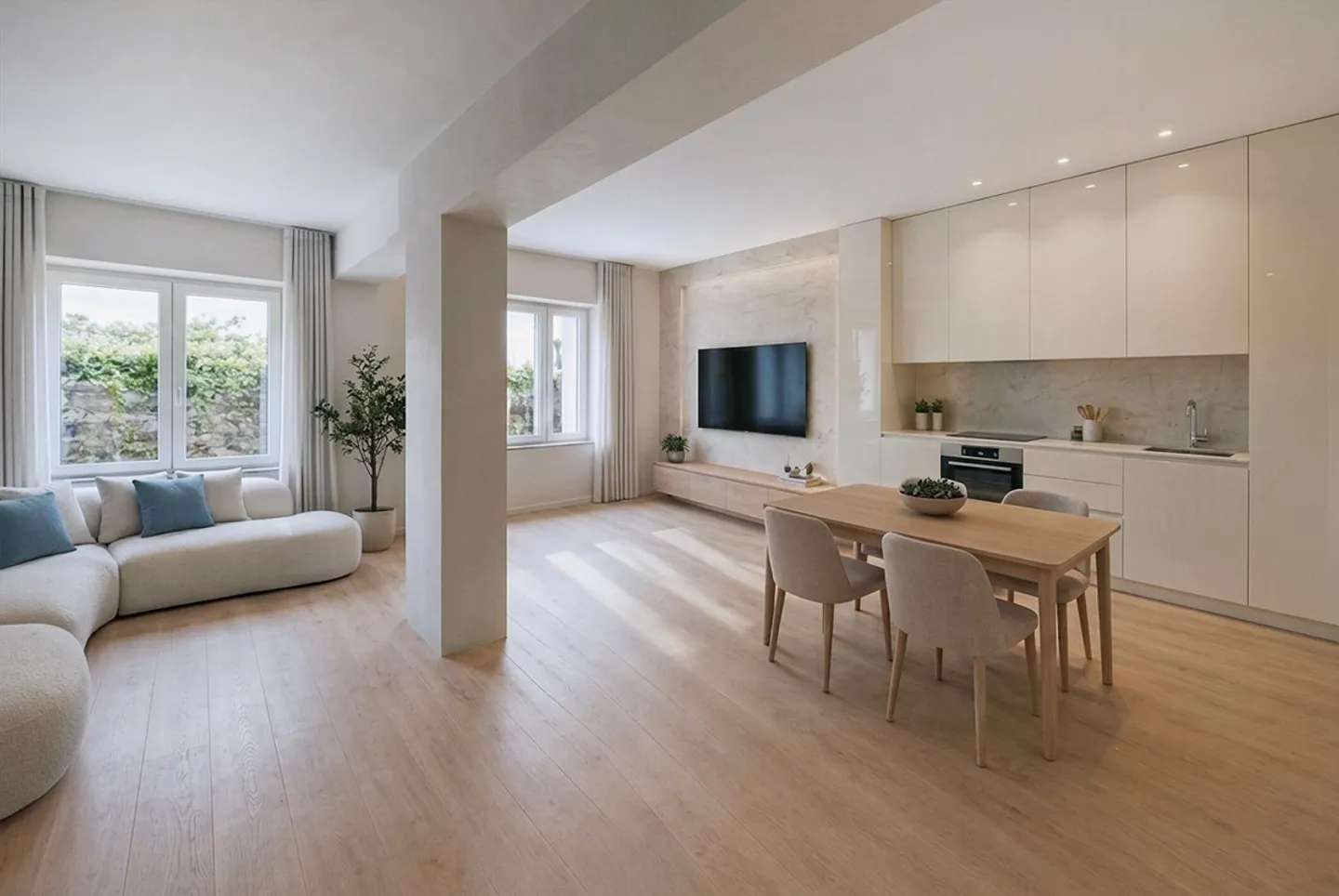 Neues Apartment im Zentrum von Lugano - Foto 1 von 7
