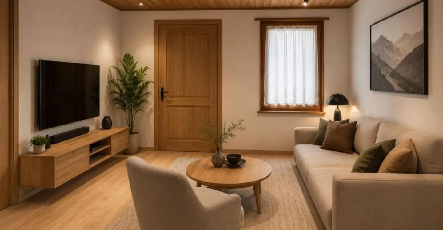 Design Your Alpine Home - Apartment with Potential in Saas-Balen - Photo 2 of 6