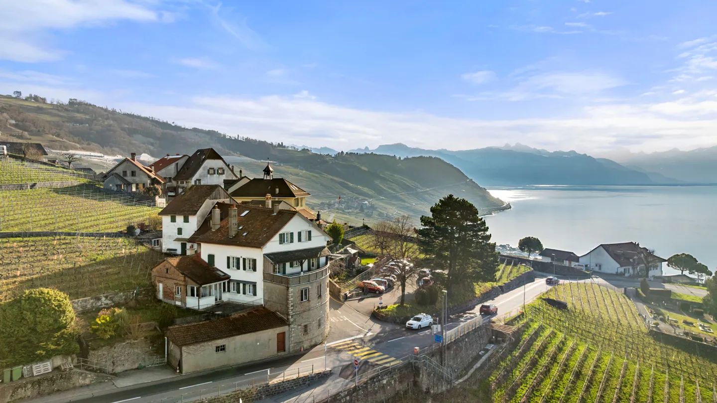 Außergewöhnliches Gebäude mit 3 Wohnungen und Panoramablick, Lavaux - Foto 3 von 26