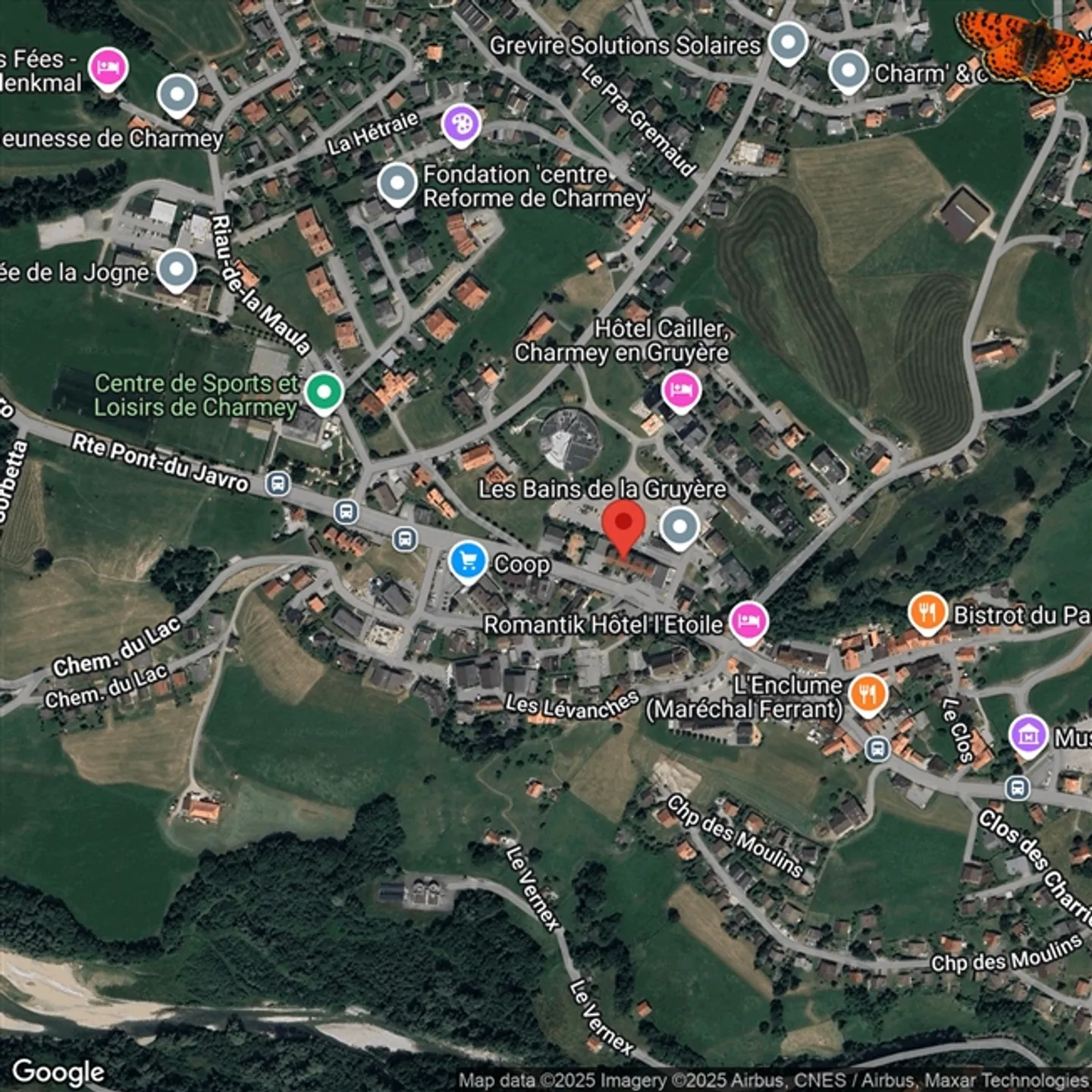 STATIONNEMENT EXTÉRIEUR À LOUER - Entrée à Charmey - Photo 3 sur 3