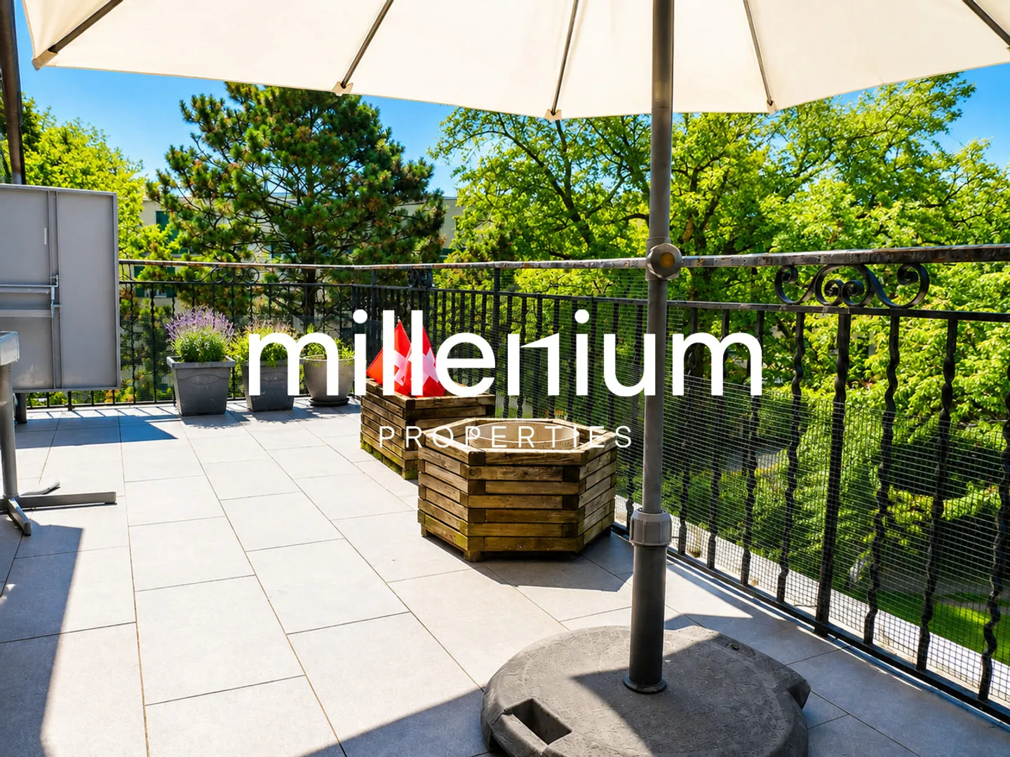 Furnished 2-room apartment with terrace in Petit Lancy. - Photo 1 of 11