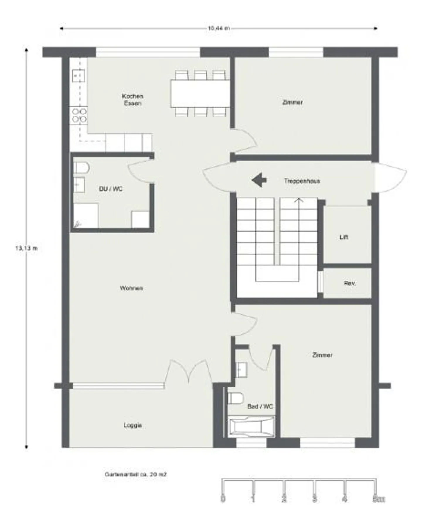 Geräumige Gartenwohnung - Foto 8 von 8