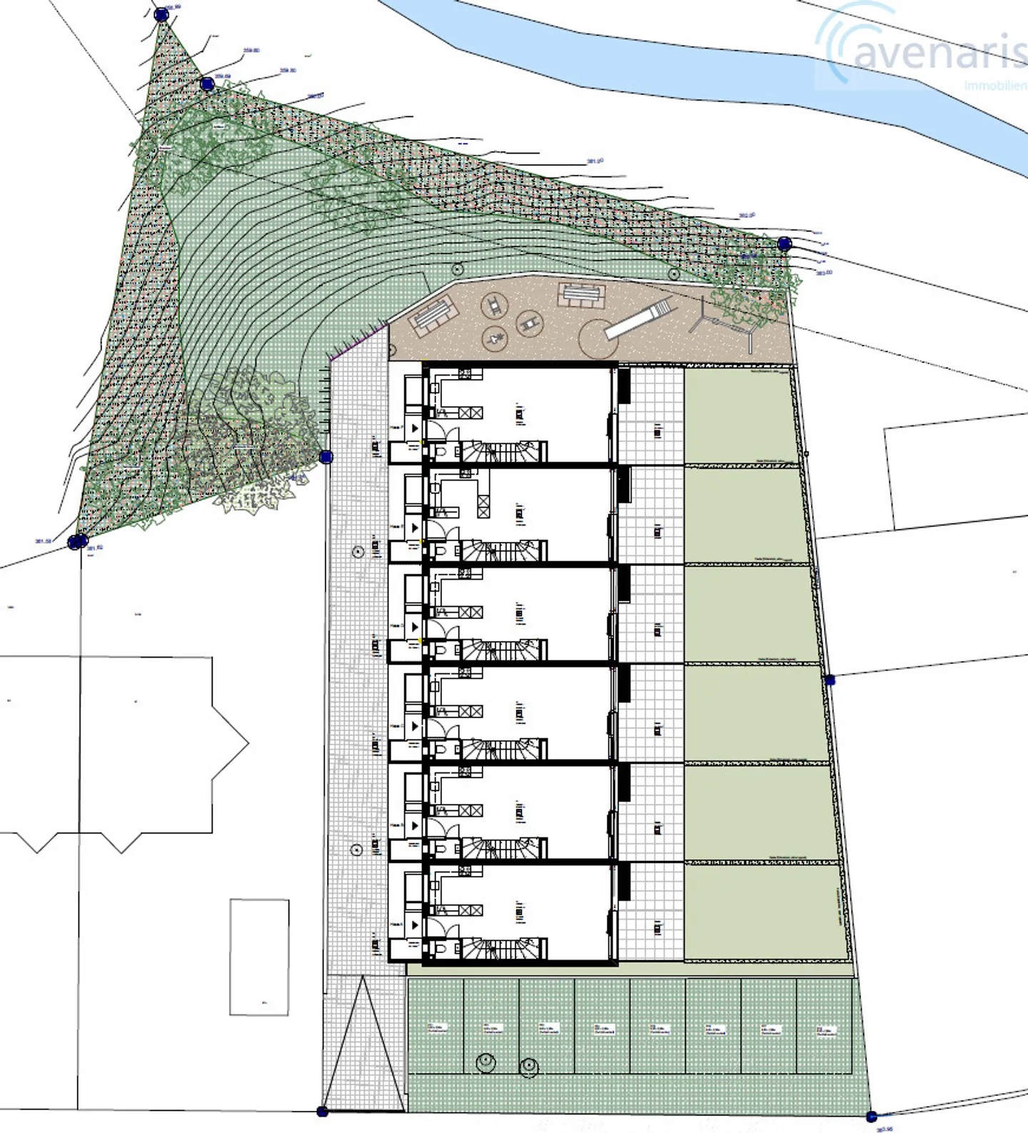 Nuovo progetto di costruzione: 6 moderne case unifamiliari a schiera - Foto 6 di 12